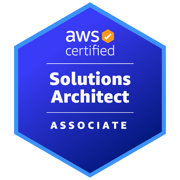 AWS Certified Solutions Architect – Associate badge